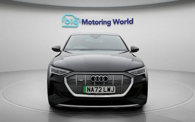 Used Audi e-tron Sportback S-Line 300 kW (408 HP) 2022 Black SUV