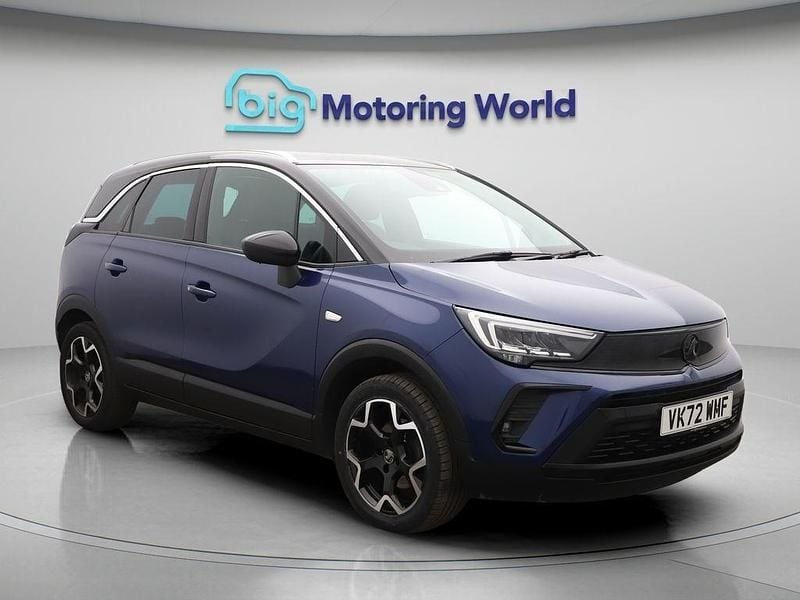 Blue Used 2022 Vauxhall Crossland Ultimate SUV | £12,075 (Good price) - Image 1/4