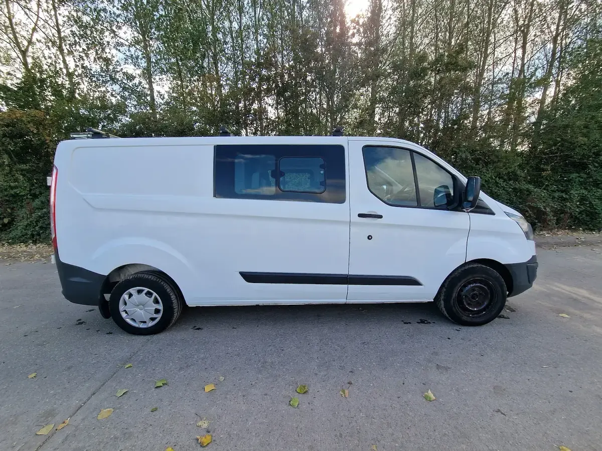 Used Ford Transit Custom 103 HP (75 kW) 2017 White Van