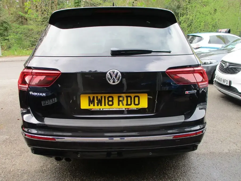 Used VW Tiguan R-line 190 HP (139 kW) 2018 Black SUV
