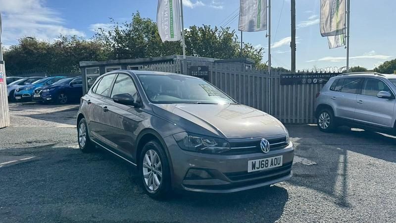 Grey Used 2018 VW Polo SE Hatchback | £9,995 (A bit pricey) - Image 1/4