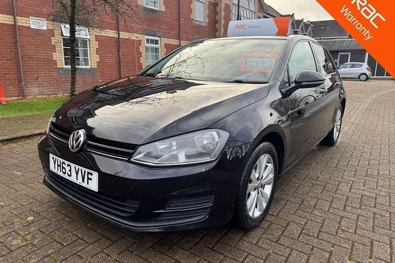 Used VW Golf VII SE 122 HP (89 kW) 2013 Black Hatchback