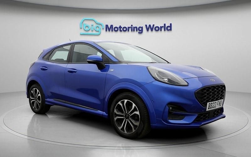 Used Ford Puma ST-Line 125 HP (91 kW) 2022 Blue SUV