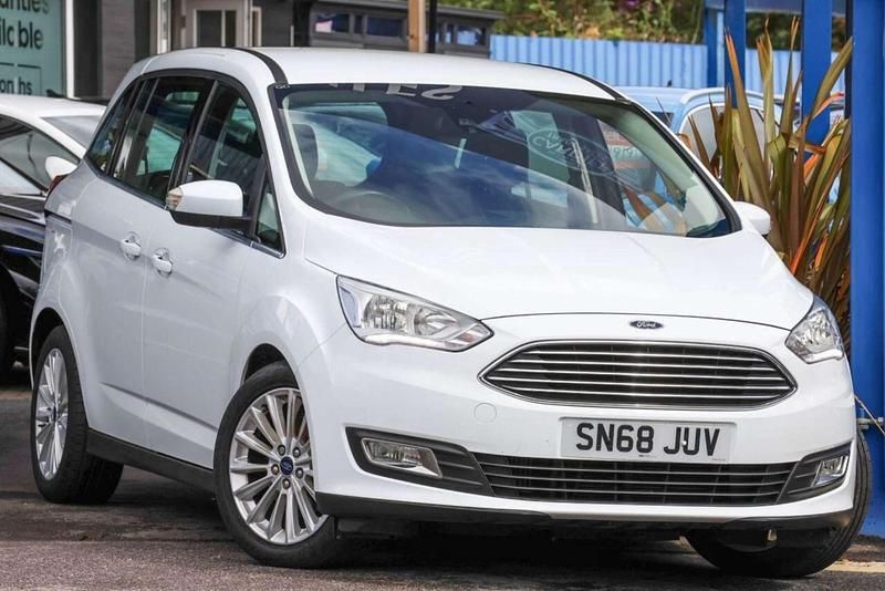 White Used 2018 Ford Grand C-Max Titanium MPV | £9,991 (Fair price) - Image 1/3