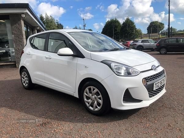 White Used 2019 Hyundai i10 SE Hatchback | £7,750 (Good price) - Image 1/4