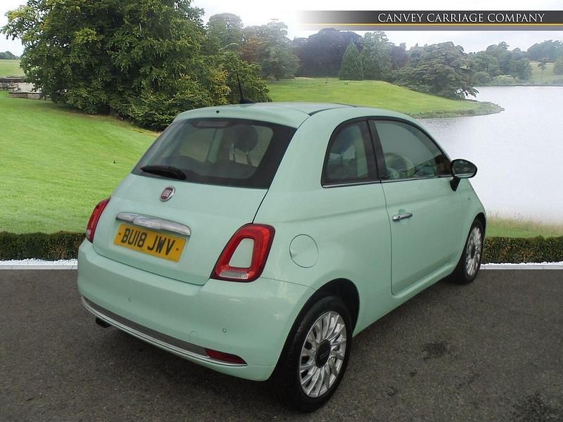 Used Fiat 500 Lounge 105 HP (77 kW) 2018 Green Hatchback
