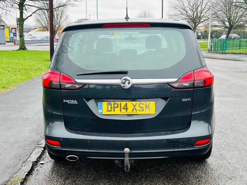 Used Vauxhall Zafira 2014 Black MPV