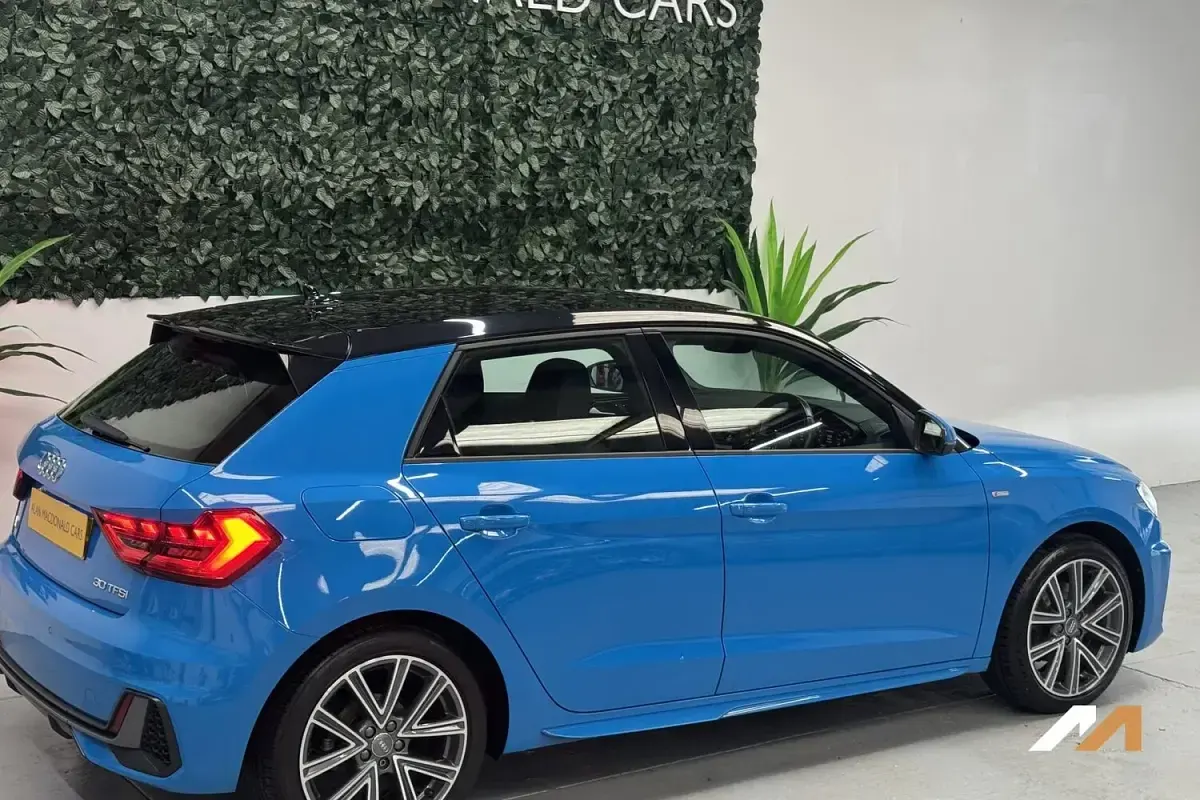 Used Audi A1 S-Line 114 HP (83 kW) 2019 Blue SUV