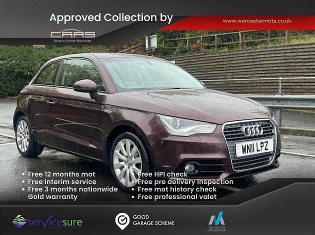 Red Used 2011 Audi A1 Sport Hatchback | £4,999 (Fair price) - Image 1/4