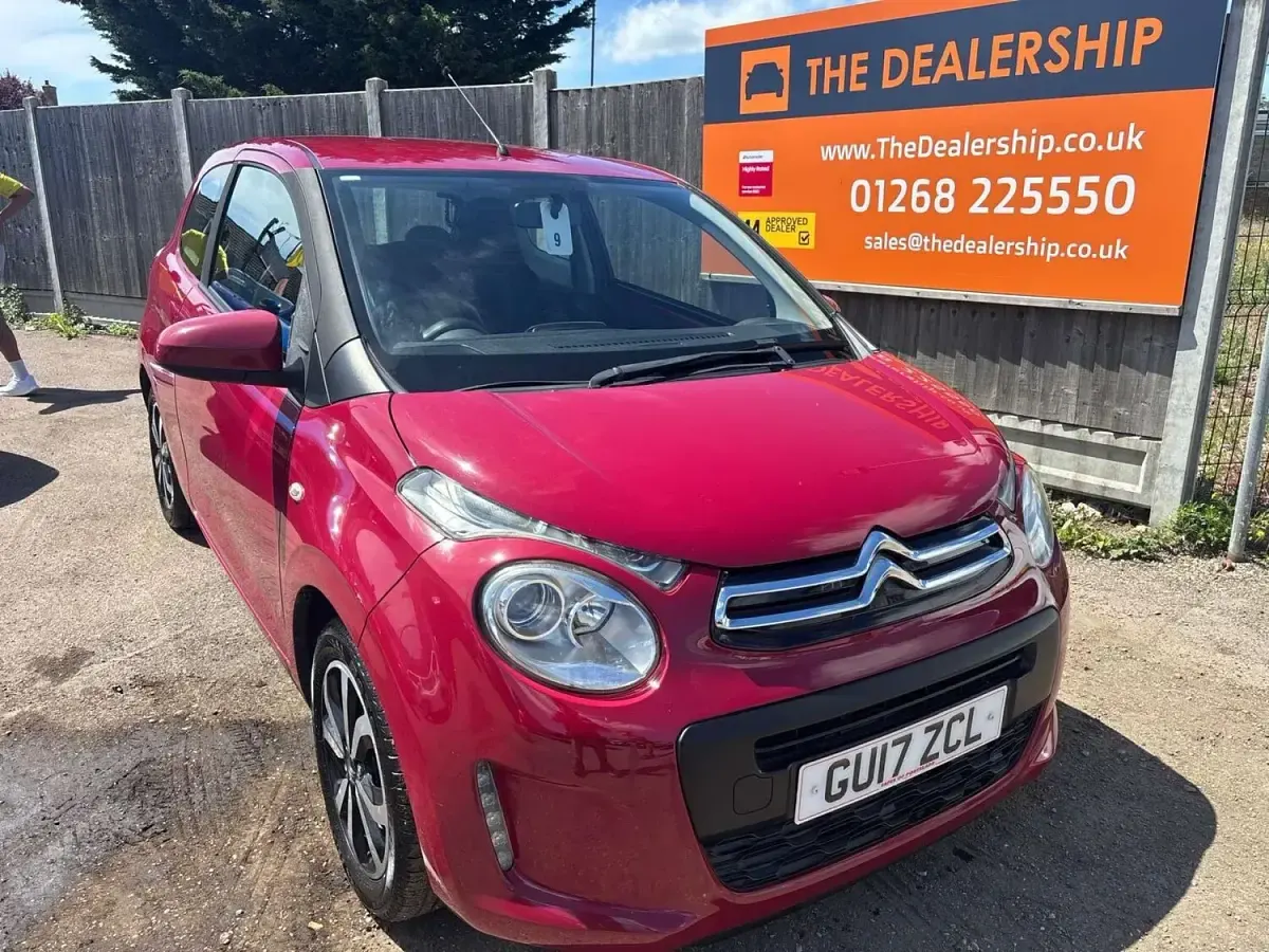 Used Citroën C1 Feel 2017 Red Hatchback