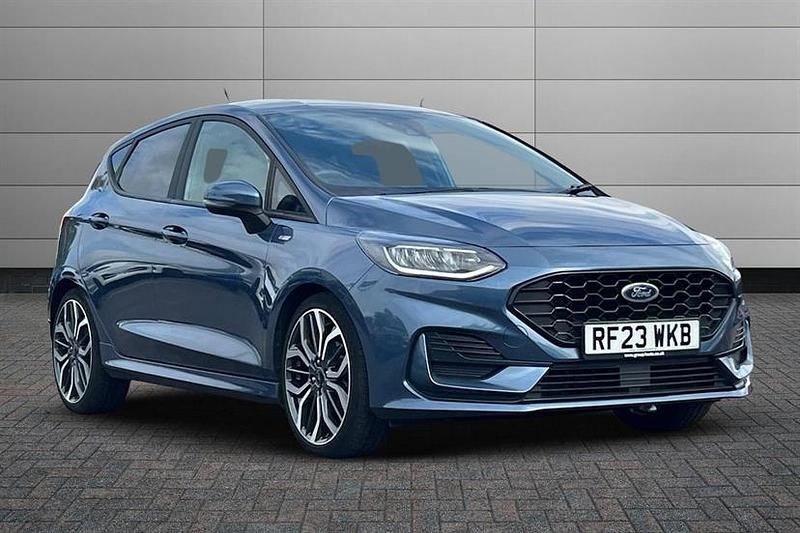 Blue Used 2023 Ford Fiesta ST-Line X Hatchback | £16,190 (Fair price) - Image 1/4