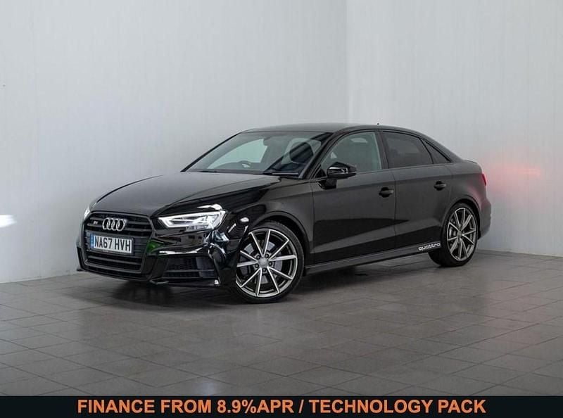 Black Used 2018 Audi S3 Black Edition Sedan | £21,720 (Fair price) - Image 1/4