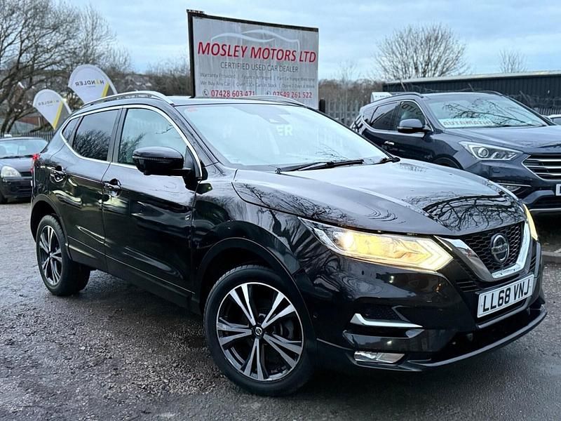 Used Nissan Qashqai N-Connecta 2018 Black SUV