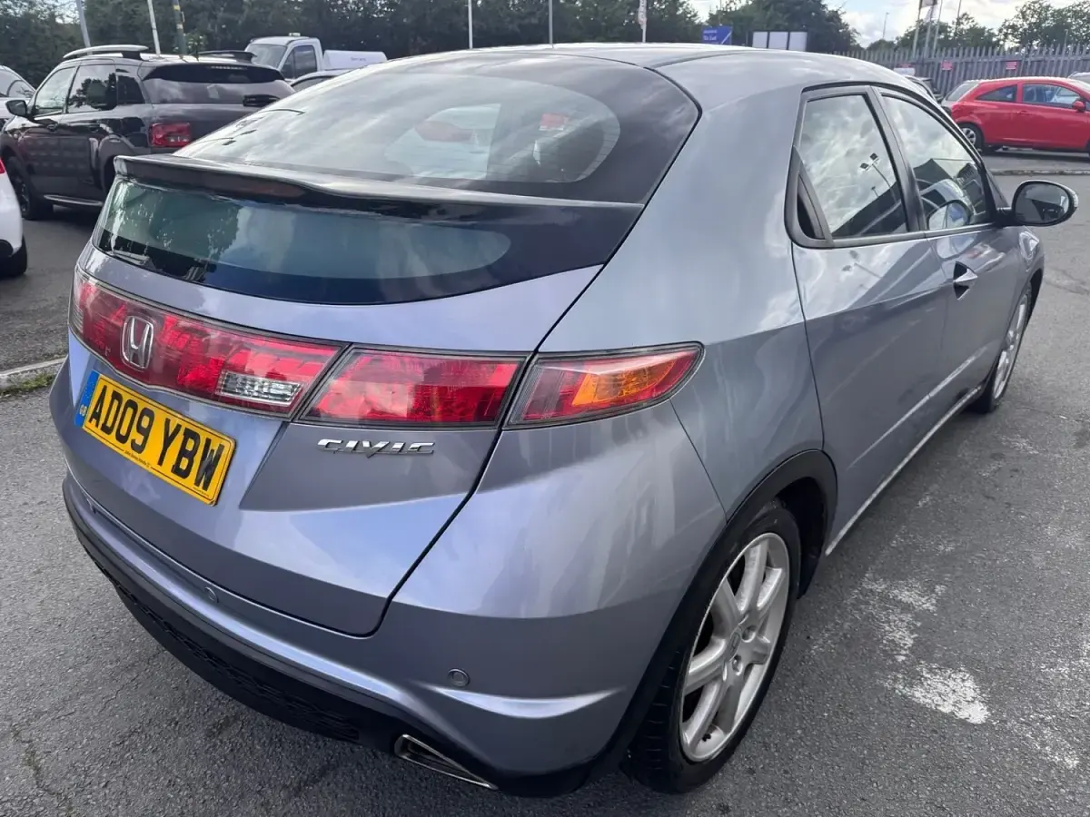 Used Honda Civic EX 138 HP (101 kW) 2009 Blue Hatchback
