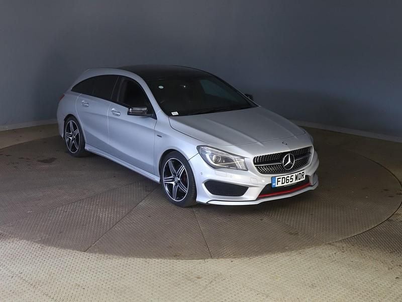 Silver Used 2015 Mercedes CLA250 Shooting Brake AMG Estate | £9,990 - Image 1/4
