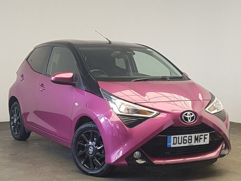 Mauve/purple Used 2018 Toyota Aygo X-cite Hatchback | £8,798 (A bit pricey) - Image 1/4