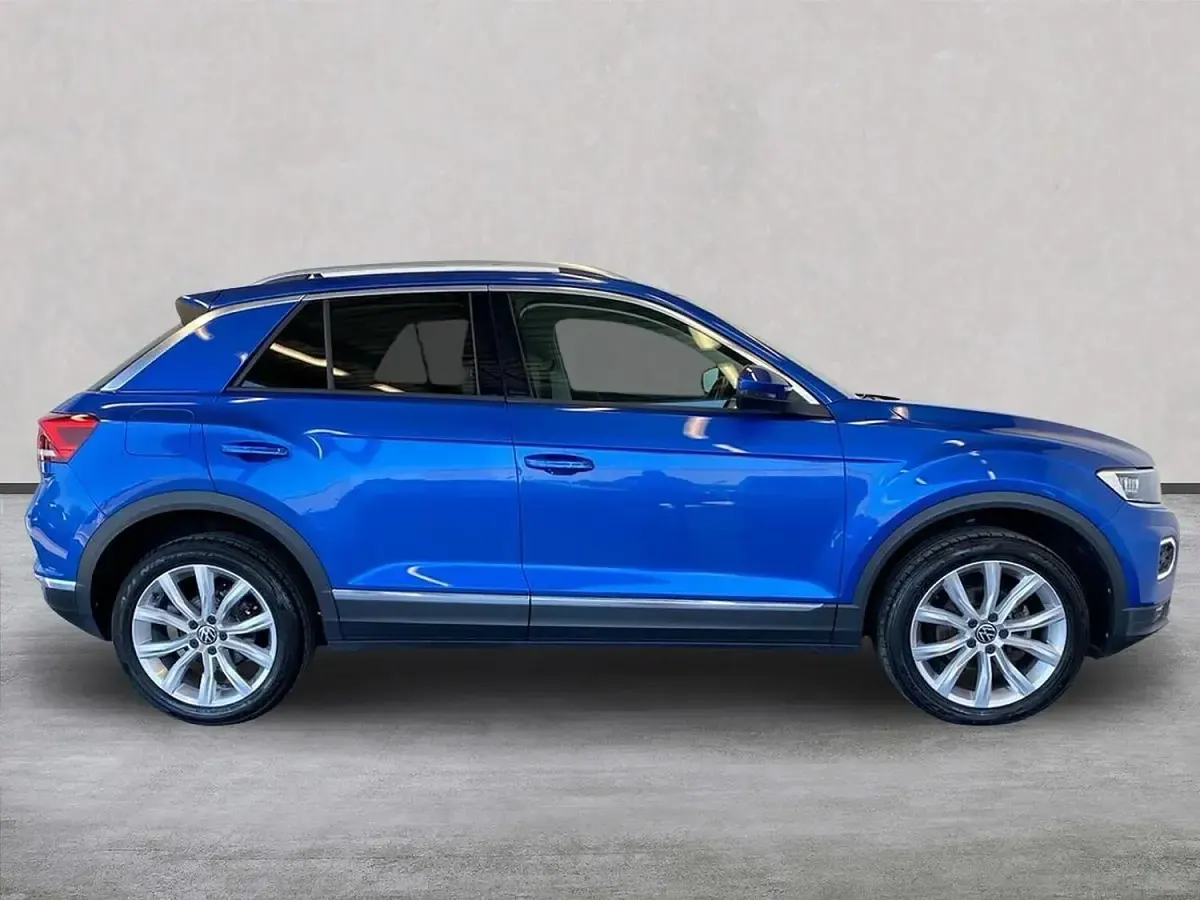 Used VW T-Roc SEL 150 HP (110 kW) 2021 Blue SUV