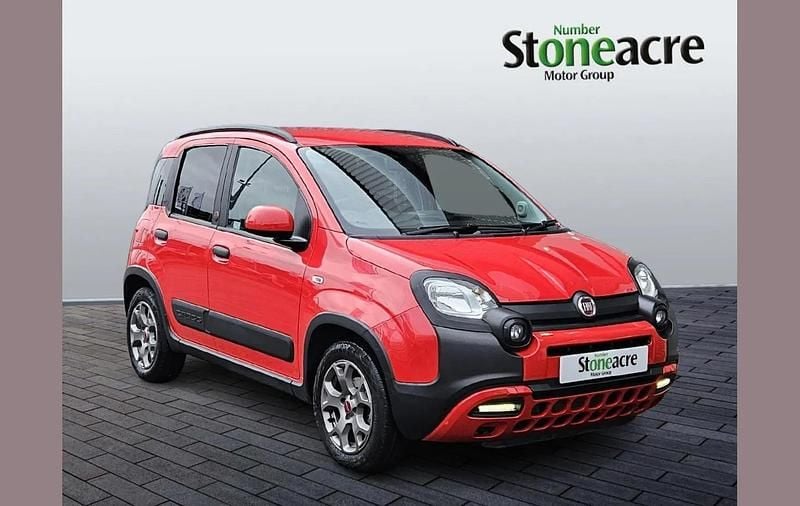 Red Used 2022 Fiat Panda Red Hatchback | £11,800 (Fair price) - Image 1/4