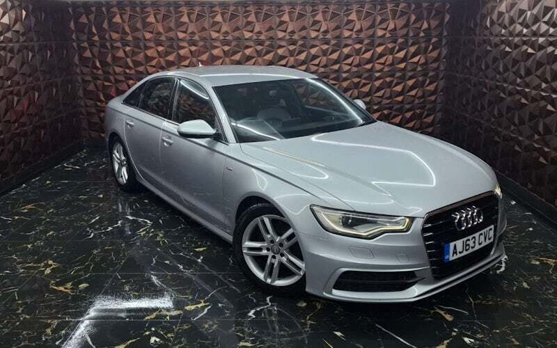 Silver Used 2014 Audi A6 S-Line Sedan | £5,999 (Fair price) - Image 1/4