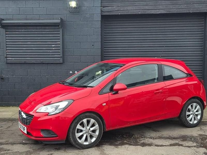 Used Vauxhall Corsa 75 HP (55 kW) 2017 Red Hatchback