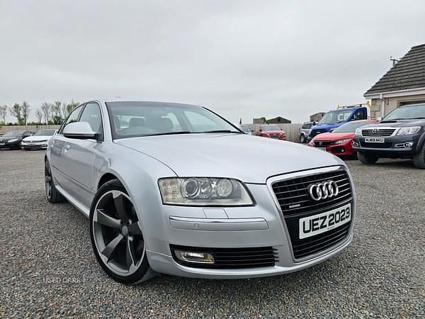 Silver Used 2008 Audi A8 Sport Sedan | £2,900 - Image 1/4
