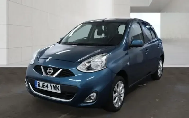Used Nissan Micra Acenta 80 HP (58 kW) 2014 Blue Hatchback