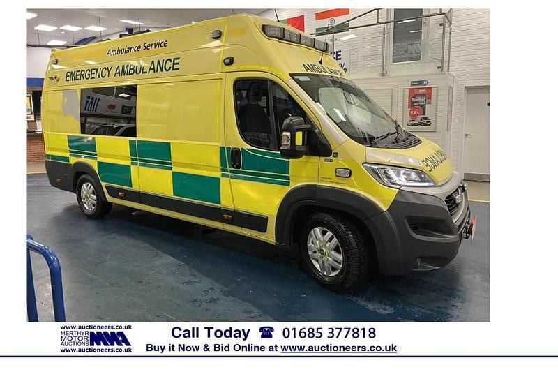 Used Fiat Ducato 180 HP (132 kW) 2015 Yellow Van