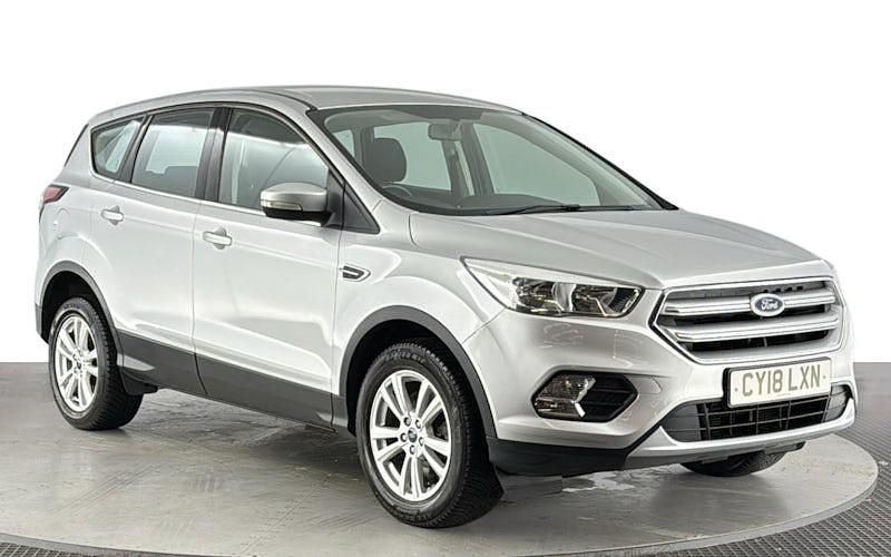 Used Ford Kuga Zetec 120 HP (88 kW) 2018 Silver SUV