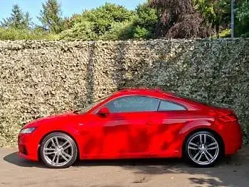 Used Audi TT S-Line 184 HP (135 kW) 2016 Red Coupe