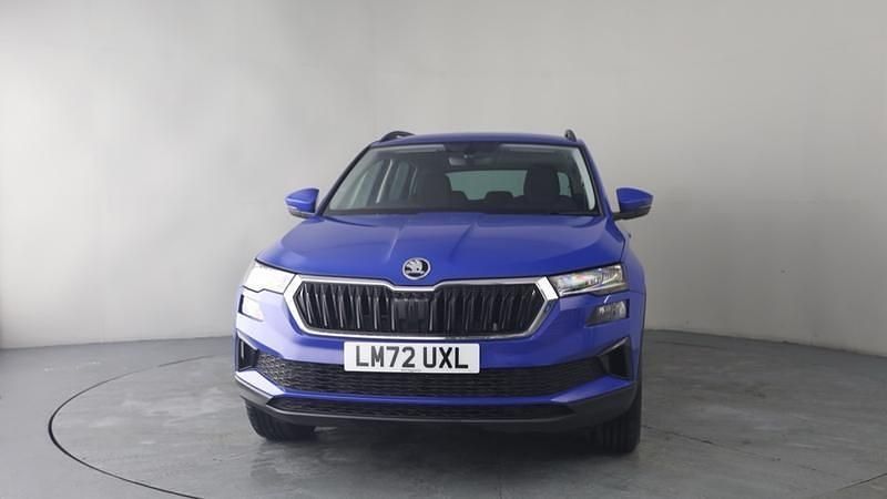 Used Skoda Karoq SE Drive 110 HP (80 kW) 2022 Blue SUV