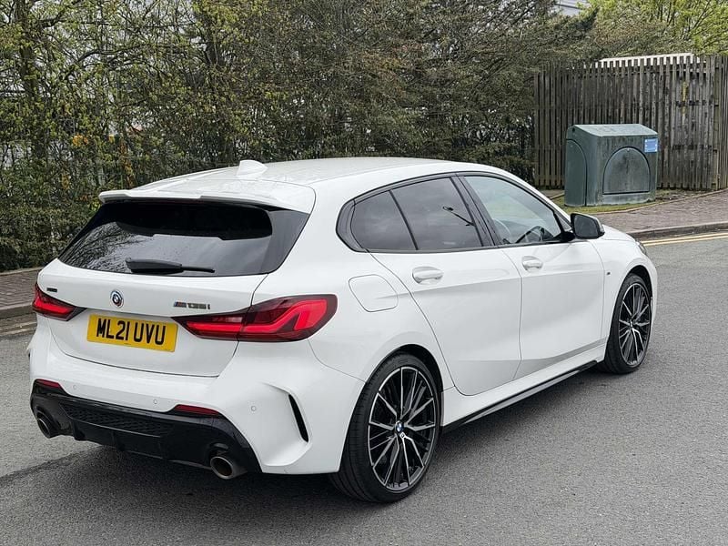 Used BMW M135 M Sport 306 HP (225 kW) 2021 White Hatchback