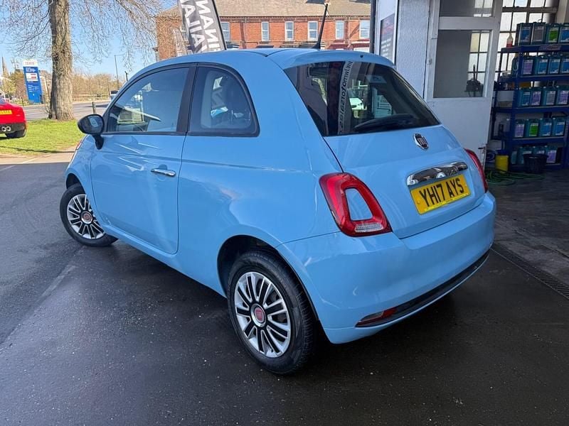 Used Fiat 500 Pop 69 HP (50 kW) 2017 Blue Hatchback