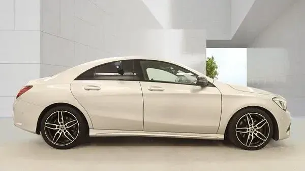Used Mercedes CLA220 AMG line 177 HP (130 kW) 2017 Silver Sedan