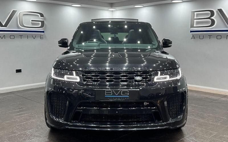 Used Land Rover Range Rover Sport SVR 575 HP (422 kW) 2018 Black SUV