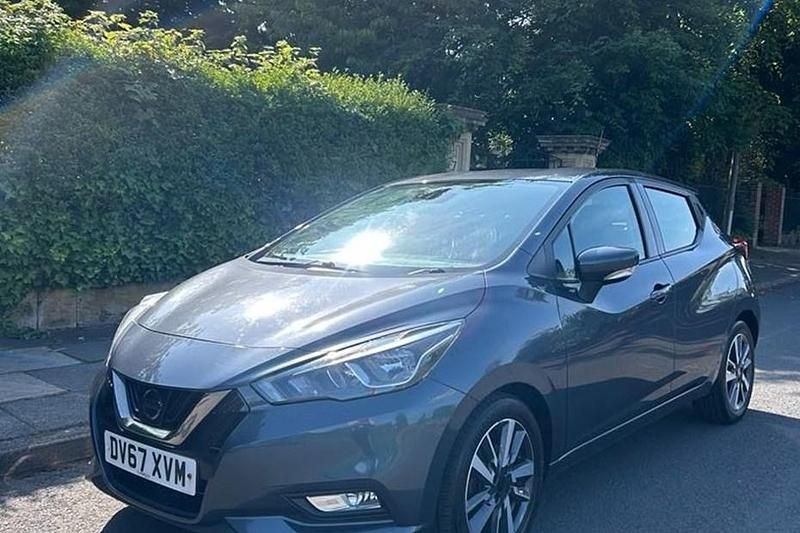 Used Nissan Micra Acenta 90 HP (66 kW) 2017 Grey Hatchback