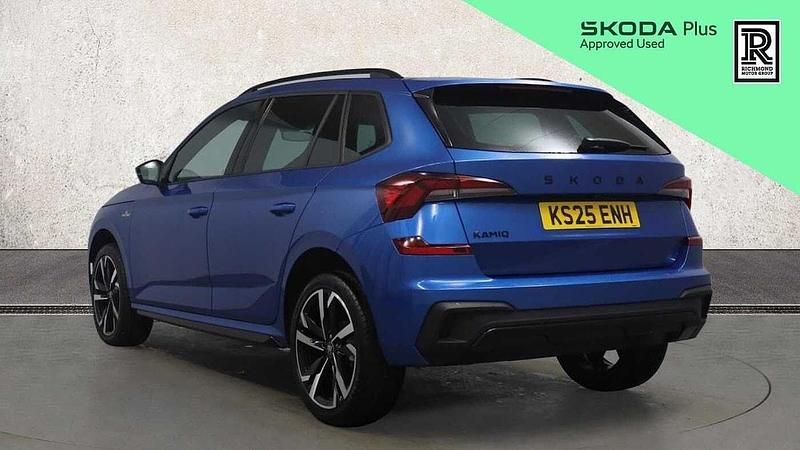 Used Skoda Kamiq Monte Carlo 150 HP (110 kW) 2025 Race blue metallic SUV