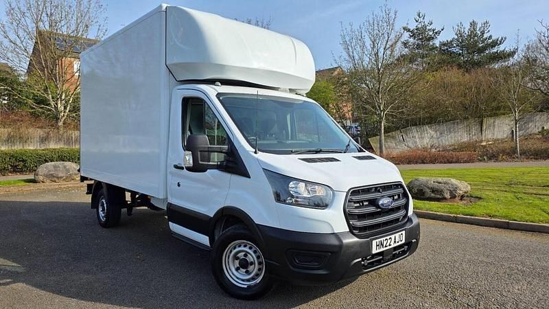 Begagnad Ford Transit S 130 HK (95 kW) 2022 Vit Cab