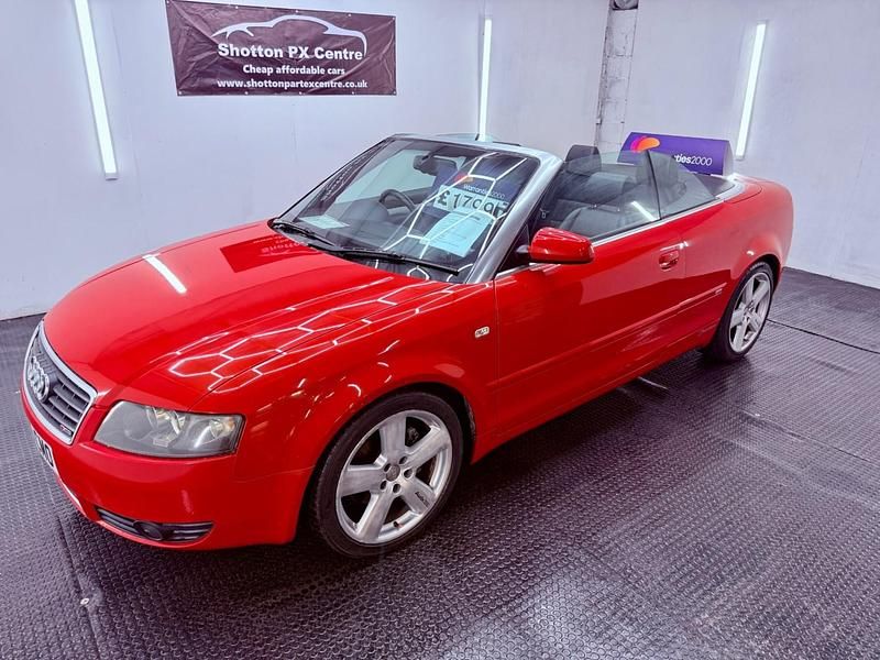 Red Used 2005 Audi A4 Cabriolet S-Line Cabriolet | £1,799 - Image 1/4