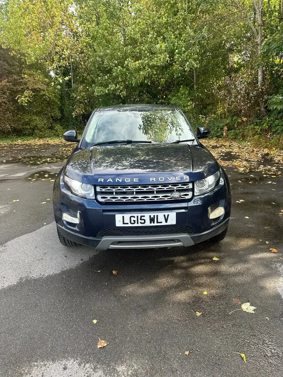 Used Land Rover Range Rover evoque Pure 2015 Blue Estate