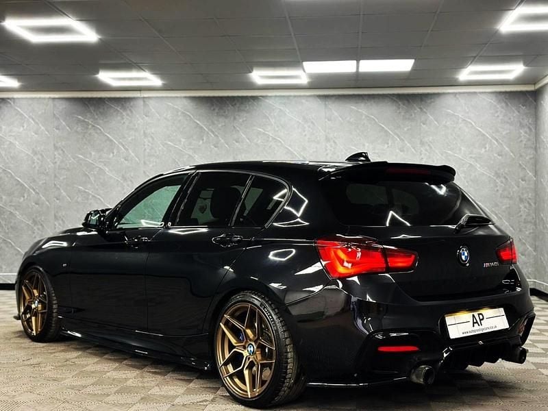 Used BMW M140 M Sport 470 HP (345 kW) 2017 Black Hatchback
