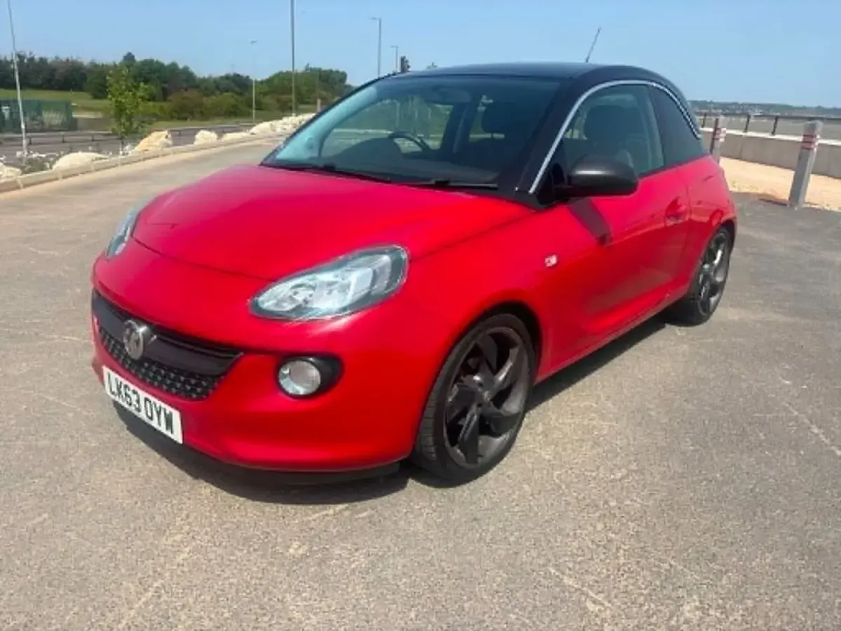 Used Vauxhall Adam Slam 100 HP (73 kW) 2013 Red Hatchback