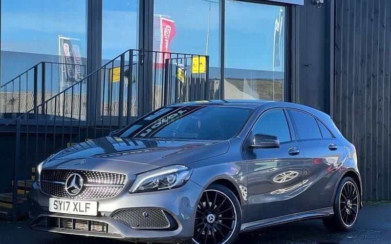 Grey Used 2017 Mercedes A200 AMG Line Premium Hatchback | £12,290 (Fair price) - Image 1/4