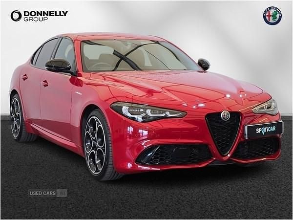 Red Used 2023 Alfa Romeo Giulia Veloce Sedan | £30,995 (Fair price) - Image 1/4