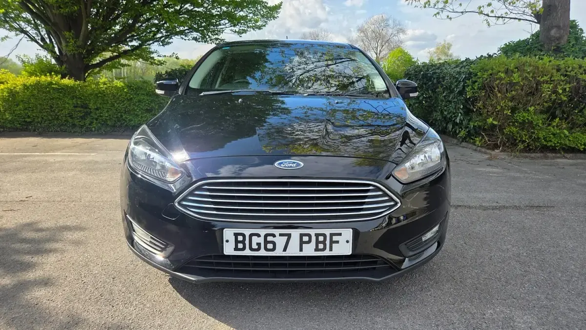 Used Ford Focus Zetec 2017 Black Hatchback