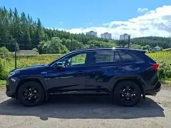 Used Toyota RAV4 Hybrid 222 HP (163 kW) 2019 Blue SUV