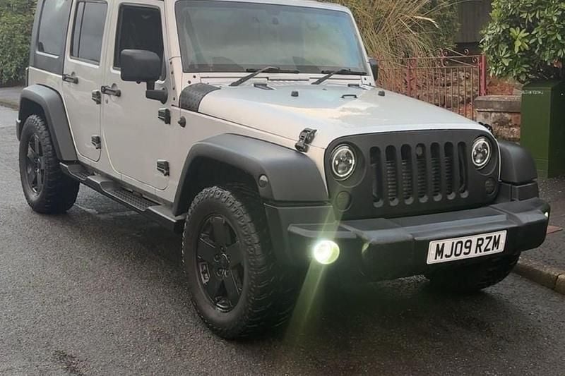 Used Jeep Wrangler Sahara 2009 Silver SUV