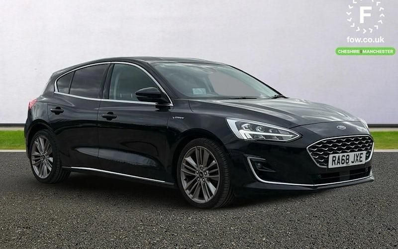 Black Used 2019 Ford Focus Vignale Hatchback | £12,799 (Fair price) - Image 1/4