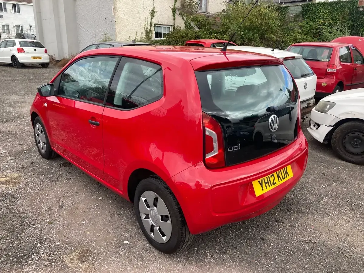 Used VW up! take up! 60 HP (44 kW) 2012 Red Hatchback