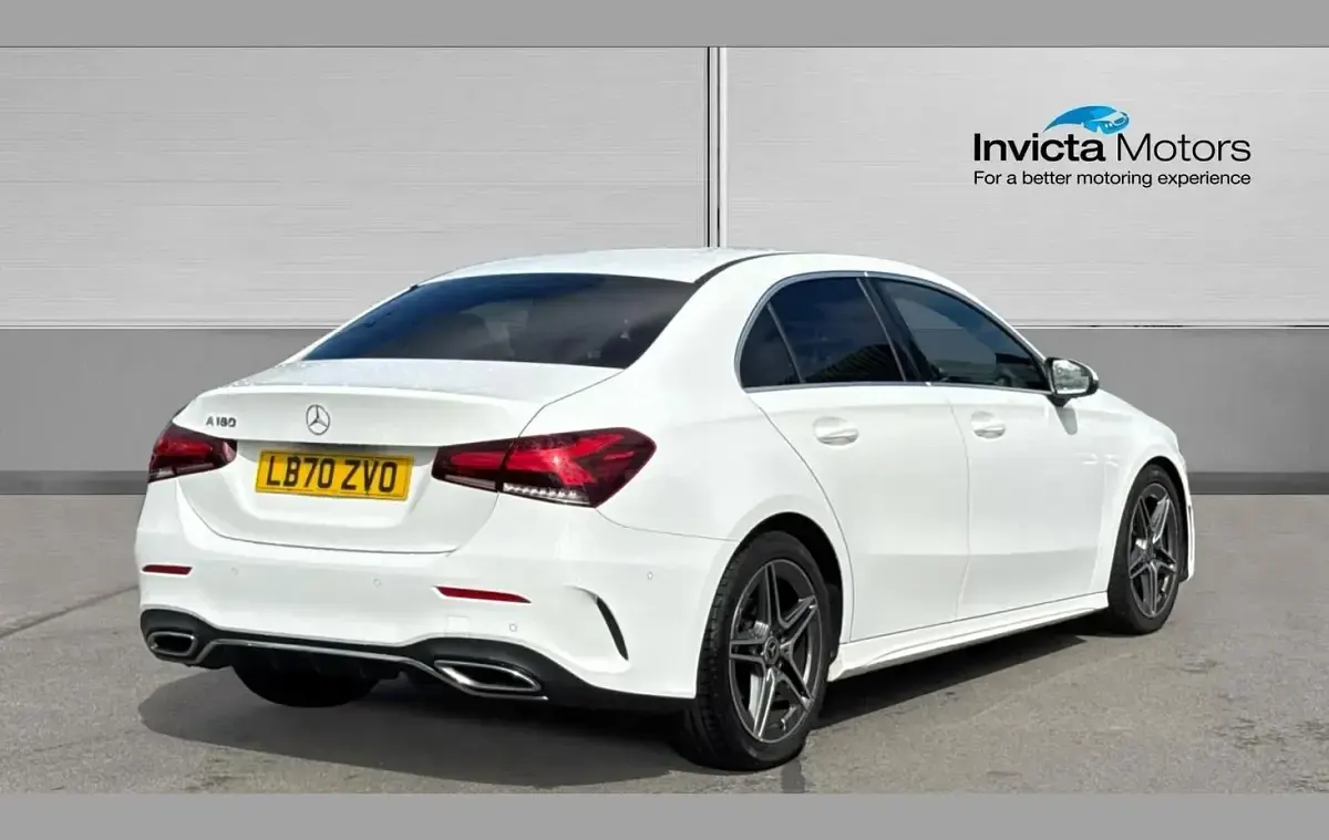 Used Mercedes A180 Executive 136 HP (100 kW) 2020 White Sedan