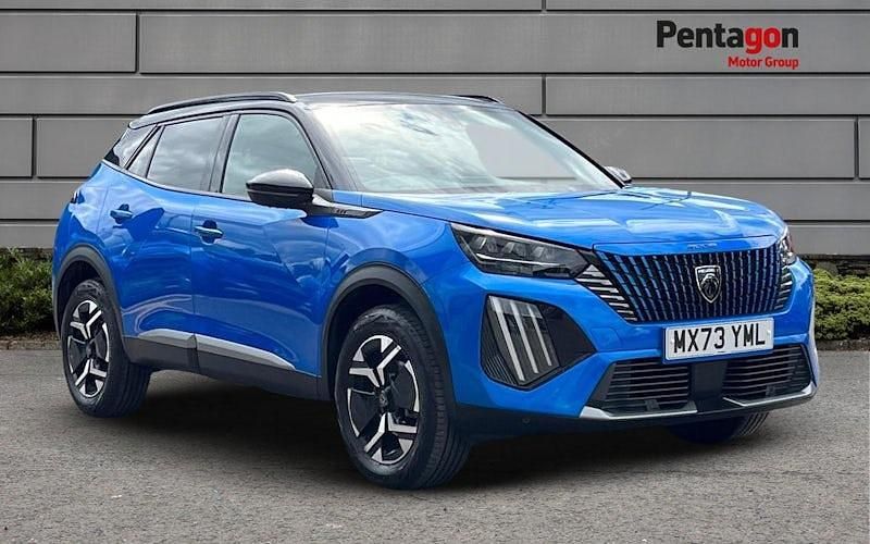 Blue Used 2024 Peugeot 2008 GT SUV | £20,125 (Fair price) - Image 1/4